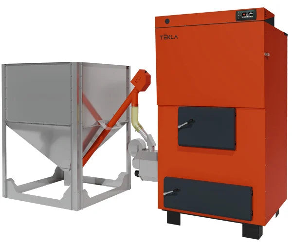 Centrală compactă pe peleți Tekla Bio 150 kW