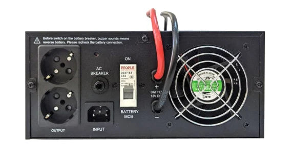 UPS centrală termică SPS SH 1000 VA / 1000W cu sinus pur