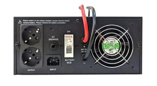 UPS centrală termică SPS SH 1000 VA / 1000W cu sinus pur