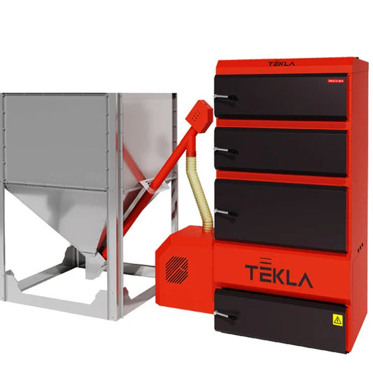 Centrală compactă pe peleți Tekla Bio 100 kW