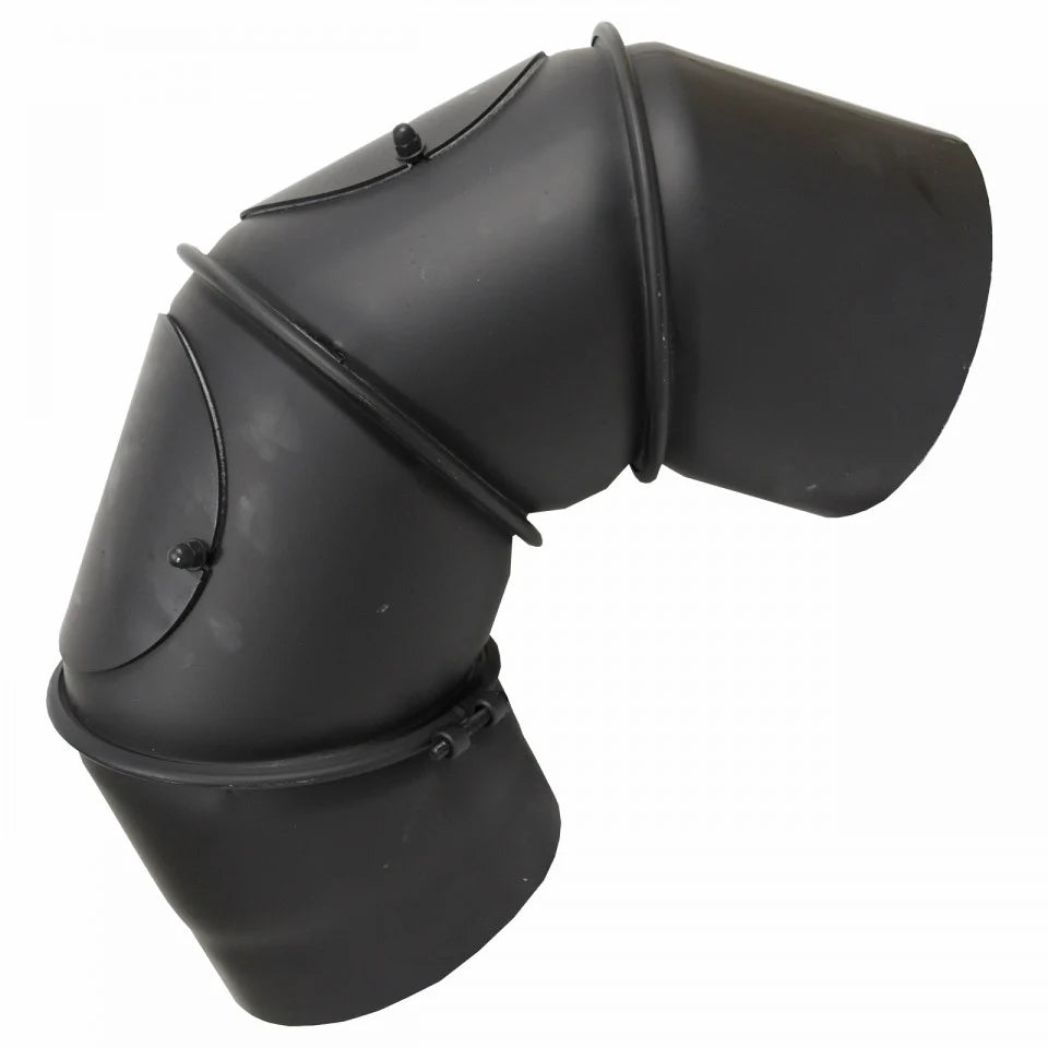 Cot burlan coș de fum 4 elemenți 160 mm